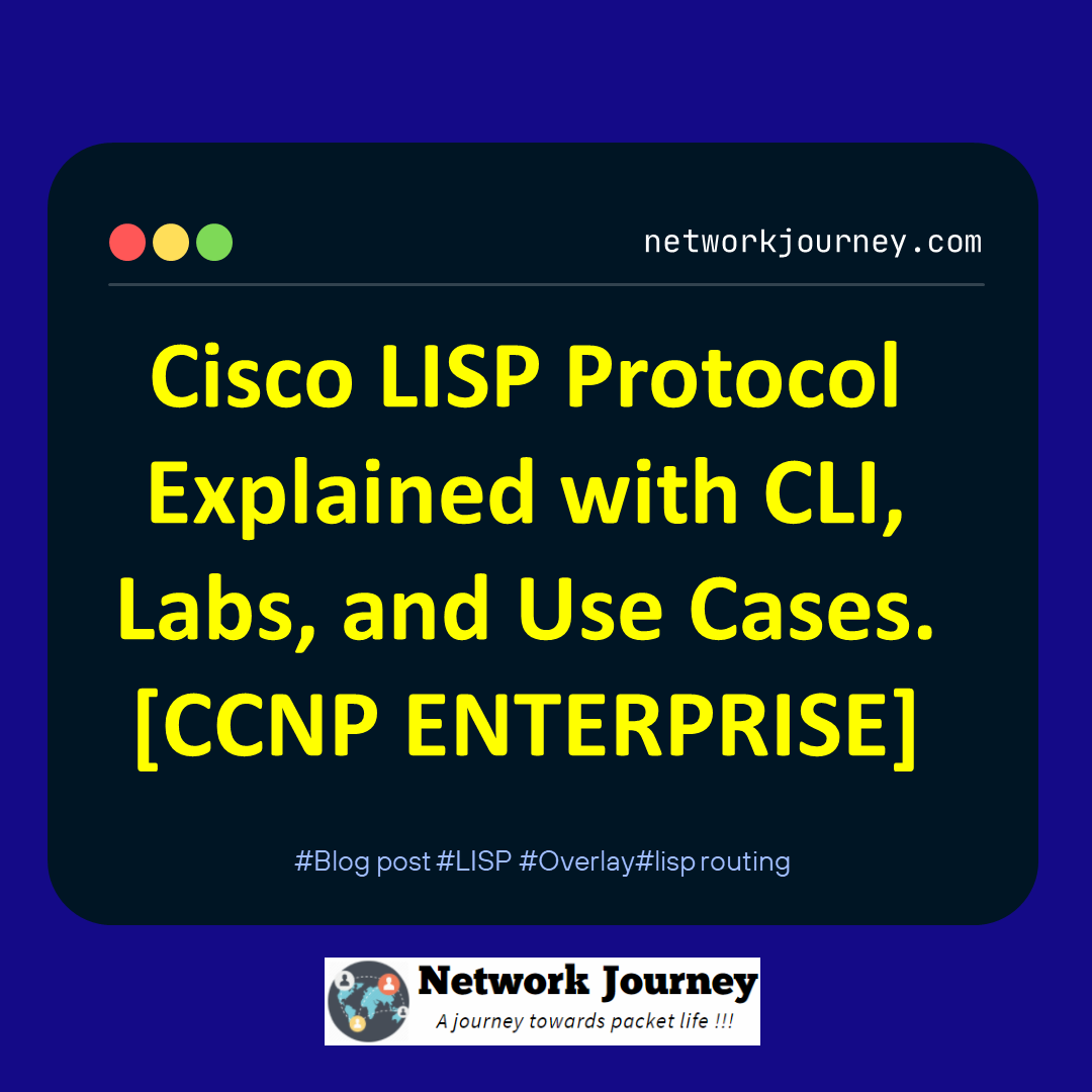 Cisco LISP Protocol Explained with CLI, Labs, and Use Cases. [CCNP ENTERPRISE]