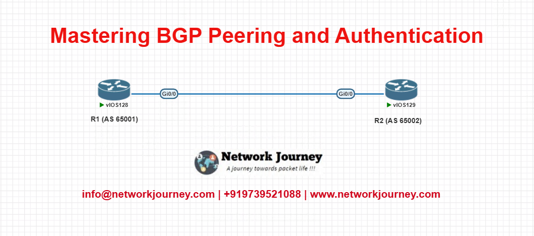 Mastering BGP Peering and Authentication – A Complete Guide [ CCNP ...