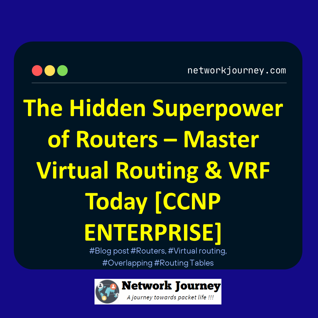 The Hidden Superpower of Routers – Master Virtual Routing & VRF Today [CCNP ENTERPRISE]