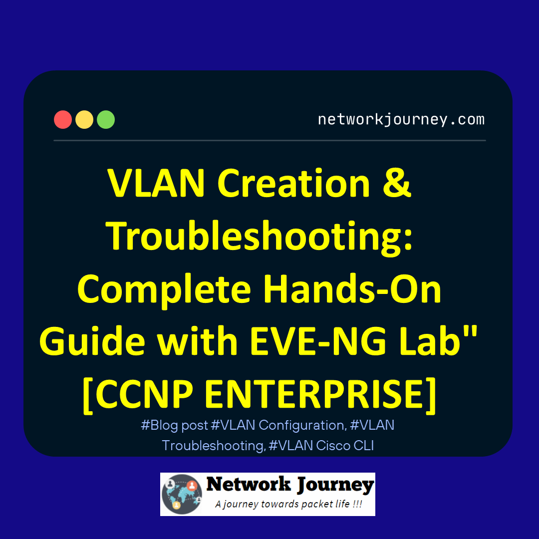VLAN Creation_Troubleshooting_Complete Hands-On Guide with EVE-NG Lab_[CCNP ENTERPRISE]