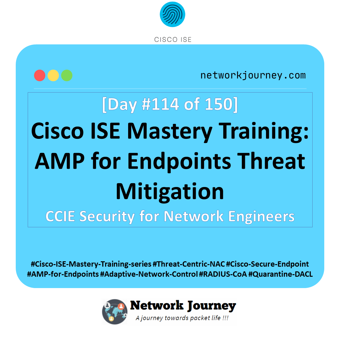 Day 114 – Cisco ISE Mastery Training: AMP for Endpoints Threat Mitigation