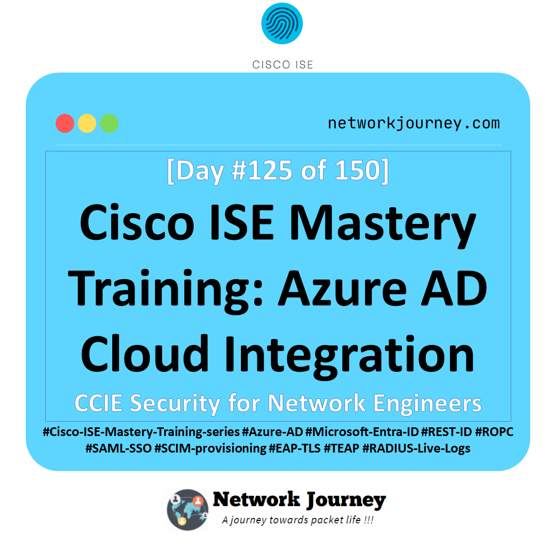 Day 125 – Cisco ISE Mastery Training: Azure AD Cloud Integration