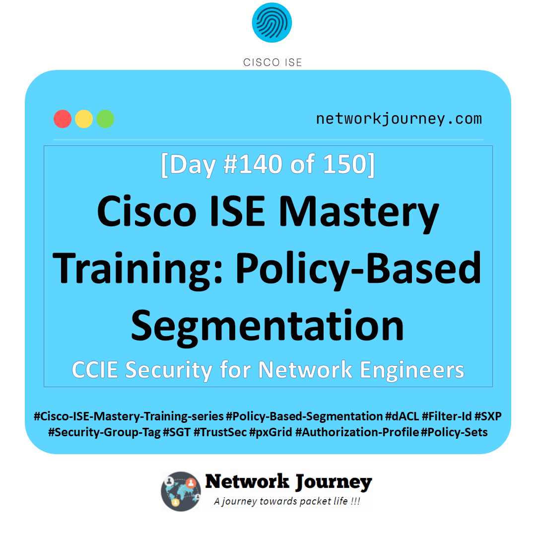Day 140 – Cisco ISE Mastery Training: Policy‑Based Segmentation