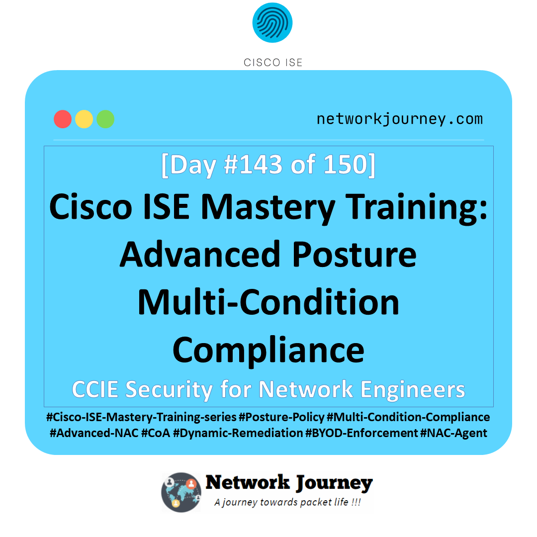 Day 143 – Cisco ISE Mastery Training: Advanced Posture Multi‑Condition Compliance