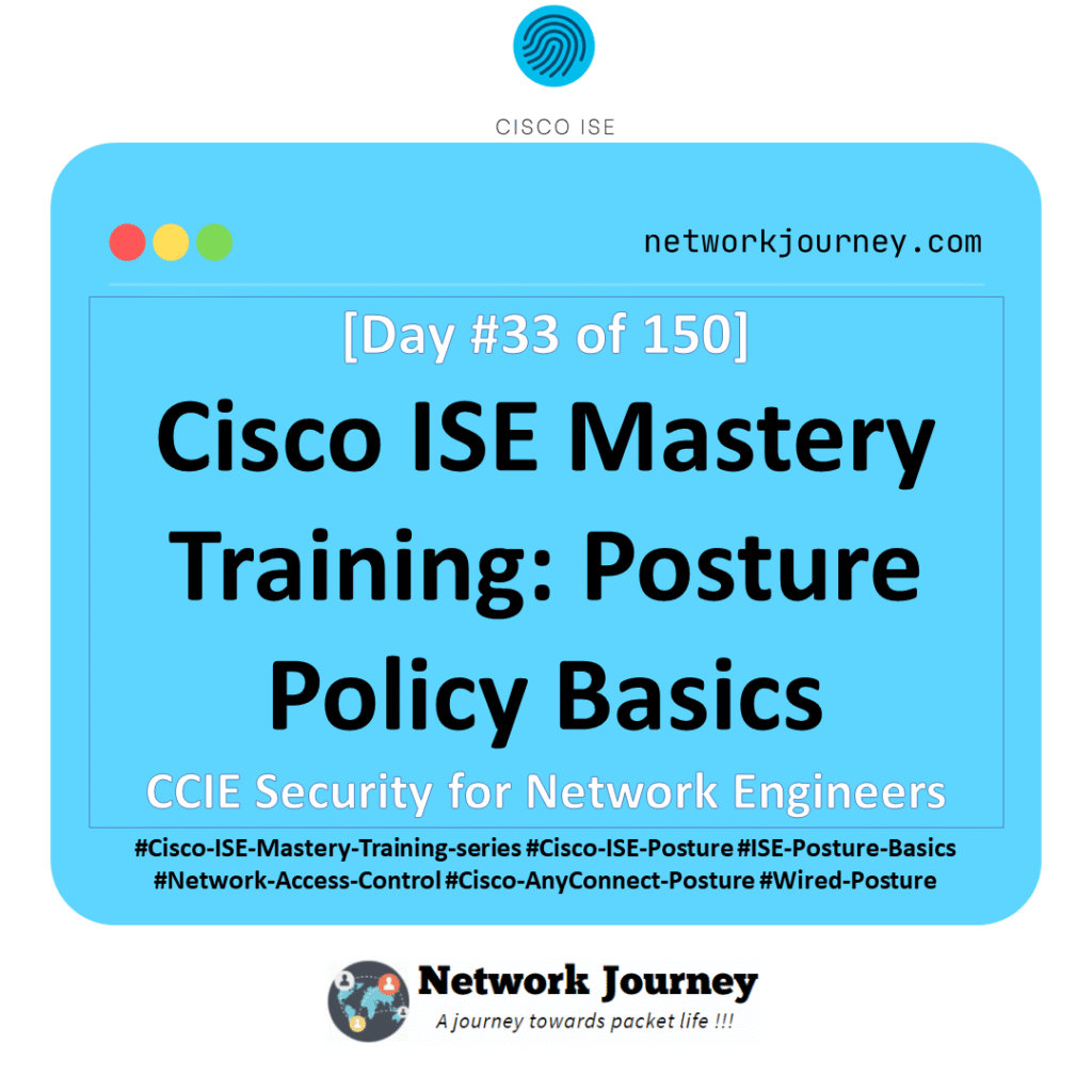 [Day 33] Cisco ISE Mastery Training: Posture Policy Basics