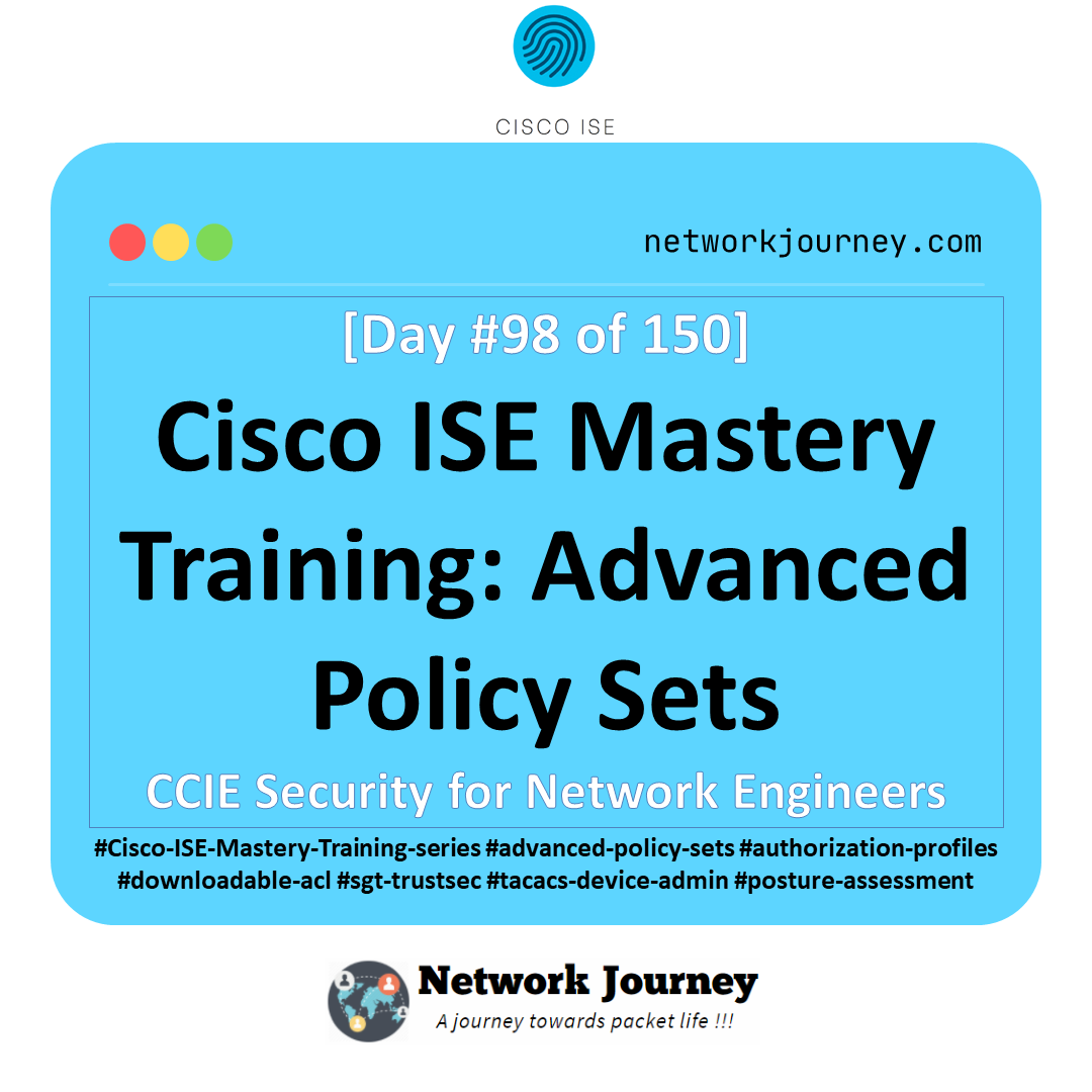 Day 98 – Cisco ISE Mastery Training: Advanced Policy Sets